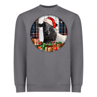 Storm christmas dorper sheep Heavyweight Sweatshirt - LillyAllenDesigns