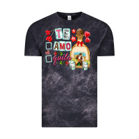 Cloud Black te amo te quila Vintage Tee - NancyCooperArtShop
