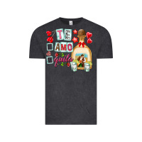 Vintage Black te amo te quila Vintage Tee - NancyCooperArtShop