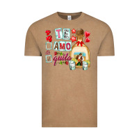 Vintage Coffee te amo te quila Vintage Tee - NancyCooperArtShop
