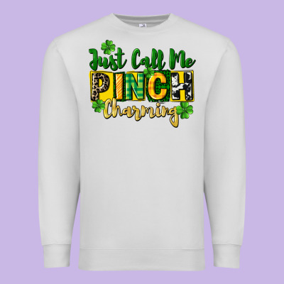 Just Call Me Pinch Charming Premium Sweatshirt Designed By Cowgirlartshop