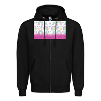 Black doodle doodle rainbow Zipper Hoodie - TumblerDesignByShophia