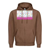 Chestnut doodle doodle rainbow Zipper Hoodie - TumblerDesignByShophia