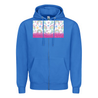 True Royal doodle doodle rainbow Zipper Hoodie - TumblerDesignByShophia
