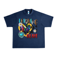 Navy teaching is a work of heart Urban Heavy Tee - NancyCooperArtShop