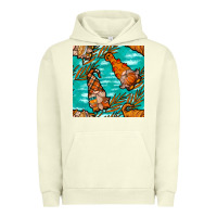 Fall Gnomes Seamless Pattern Urban Hoodie | Teevron