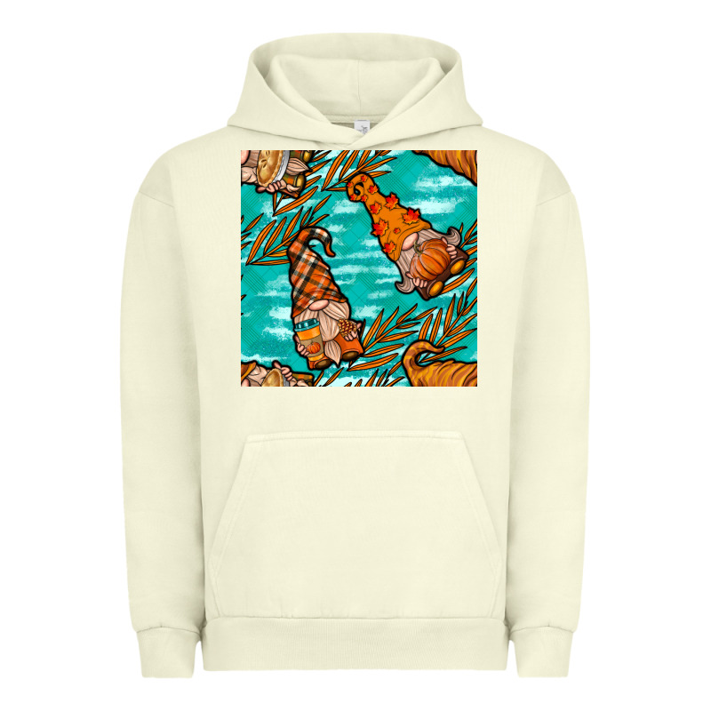 Fall Gnomes Seamless Pattern Urban Hoodie by BundleAndBundleShop | Teevron