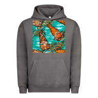 Pigment Tornado fall gnomes seamless pattern Urban Hoodie - BundleAndBundleShop