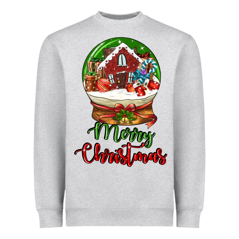 Merry Christmas Heavyweight Sweatshirt by LillyAllenDesigns | Teevron