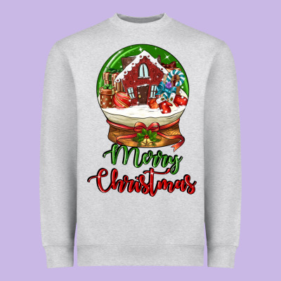 Merry Christmas Heavyweight Sweatshirt Designed By Lillyallendesigns
