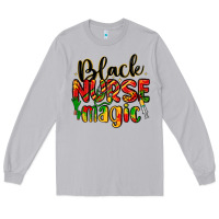 Moon Dust black nurse magic Long Sleeve Tee - LillyAllenDesigns