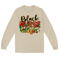 Mushroom black nurse magic Long Sleeve Tee - LillyAllenDesigns