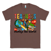 Chestnut teachers change the world Classic Tee - NancyCooperArtShop