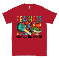 Red teachers change the world Classic Tee - NancyCooperArtShop