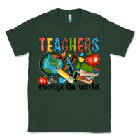 Sports Green teachers change the world Classic Tee - NancyCooperArtShop