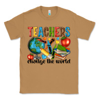 Toasted Coconut teachers change the world Classic Tee - NancyCooperArtShop
