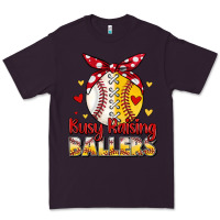Plum busy raising ballers Premium Tee - JahusDesignShop