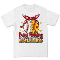 White busy raising ballers Premium Tee - JahusDesignShop