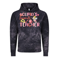 Cloud Black cupid's favorite teacher Vintage Hoodie - MaliasSmallBusiness