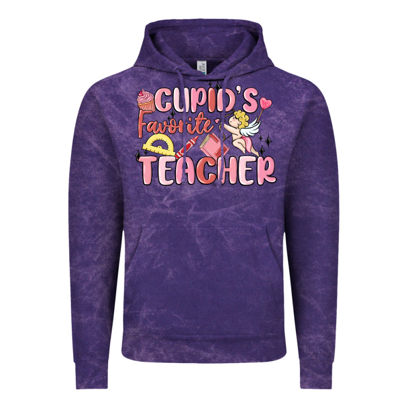 Cupid's Favorite Teacher Vintage Hoodie by MaliasSmallBusiness | Teevron
