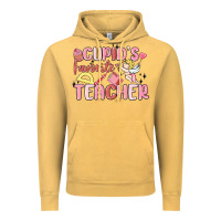 Vintage Mustard cupid's favorite teacher Vintage Hoodie - MaliasSmallBusiness
