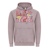 Vintage Zinc cupid's favorite teacher Vintage Hoodie - MaliasSmallBusiness