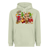Matcha Cino De Mayo coffee cups Mexico Heavyweight Hoodie - HowdyJamesFarm