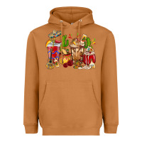 Meerkat Cino De Mayo coffee cups Mexico Heavyweight Hoodie - HowdyJamesFarm