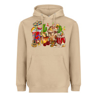 Mushroom Cino De Mayo coffee cups Mexico Heavyweight Hoodie - HowdyJamesFarm