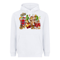 White Cino De Mayo coffee cups Mexico Heavyweight Hoodie - HowdyJamesFarm