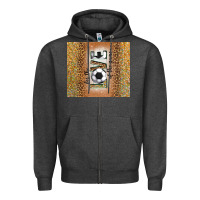 Charcoal Heather for the love of the game with soccer tumbler tbs Zipper Hoodie - TumblerDesignByShophia