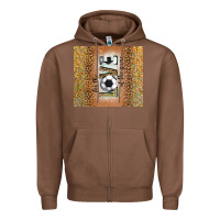 Chestnut for the love of the game with soccer tumbler tbs Zipper Hoodie - TumblerDesignByShophia