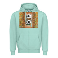 Seafoam for the love of the game with soccer tumbler tbs Zipper Hoodie - TumblerDesignByShophia