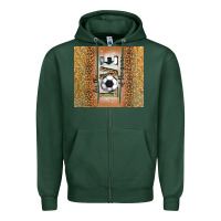 Sports Green for the love of the game with soccer tumbler tbs Zipper Hoodie - TumblerDesignByShophia
