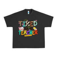 Pigment Black tired as a teacher Urban Heavy Tee - NancyCooperArtShop