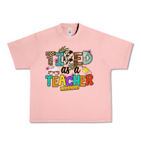 Salmon tired as a teacher Urban Heavy Tee - NancyCooperArtShop
