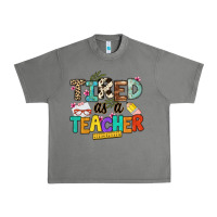 Tornado tired as a teacher Urban Heavy Tee - NancyCooperArtShop