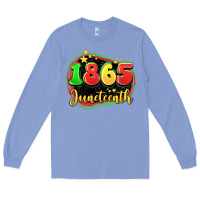 Colony Blue 1865 juneteenth Long Sleeve Tee - LillyAllenDesigns