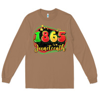 Toasted Coconut 1865 juneteenth Long Sleeve Tee - LillyAllenDesigns