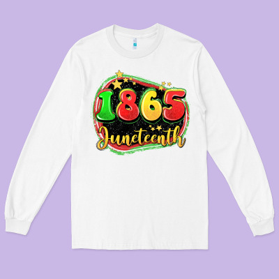1865 Juneteenth Long Sleeve Tee Designed By Lillyallendesigns