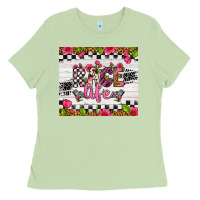 Matcha race life tumbler Ladies Tee - Artiststas
