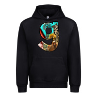 Black farm life alphabet lowercase letters g Urban Hoodie - BundleAndBundleShop