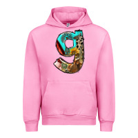 Fuchsia Pink farm life alphabet lowercase letters g Urban Hoodie - BundleAndBundleShop