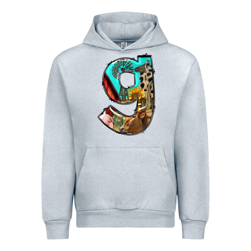 Farm Life Alphabet Lowercase Letters G Urban Hoodie by BundleAndBundleShop | Teevron