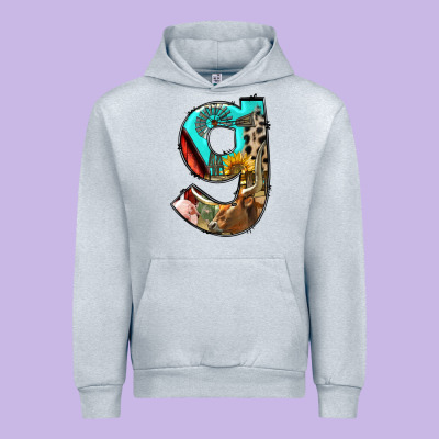 Farm Life Alphabet Lowercase Letters G Urban Hoodie Designed By Bundleandbundleshop