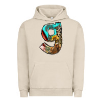 Pigment French Oak farm life alphabet lowercase letters g Urban Hoodie - BundleAndBundleShop