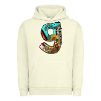 Pigment Pistachio farm life alphabet lowercase letters g Urban Hoodie - BundleAndBundleShop