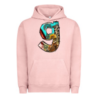 Pigment Salmon farm life alphabet lowercase letters g Urban Hoodie - BundleAndBundleShop