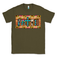 Army Green faith license plate Classic Tee - JahusDesignShop