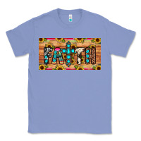 Colony Blue faith license plate Classic Tee - JahusDesignShop